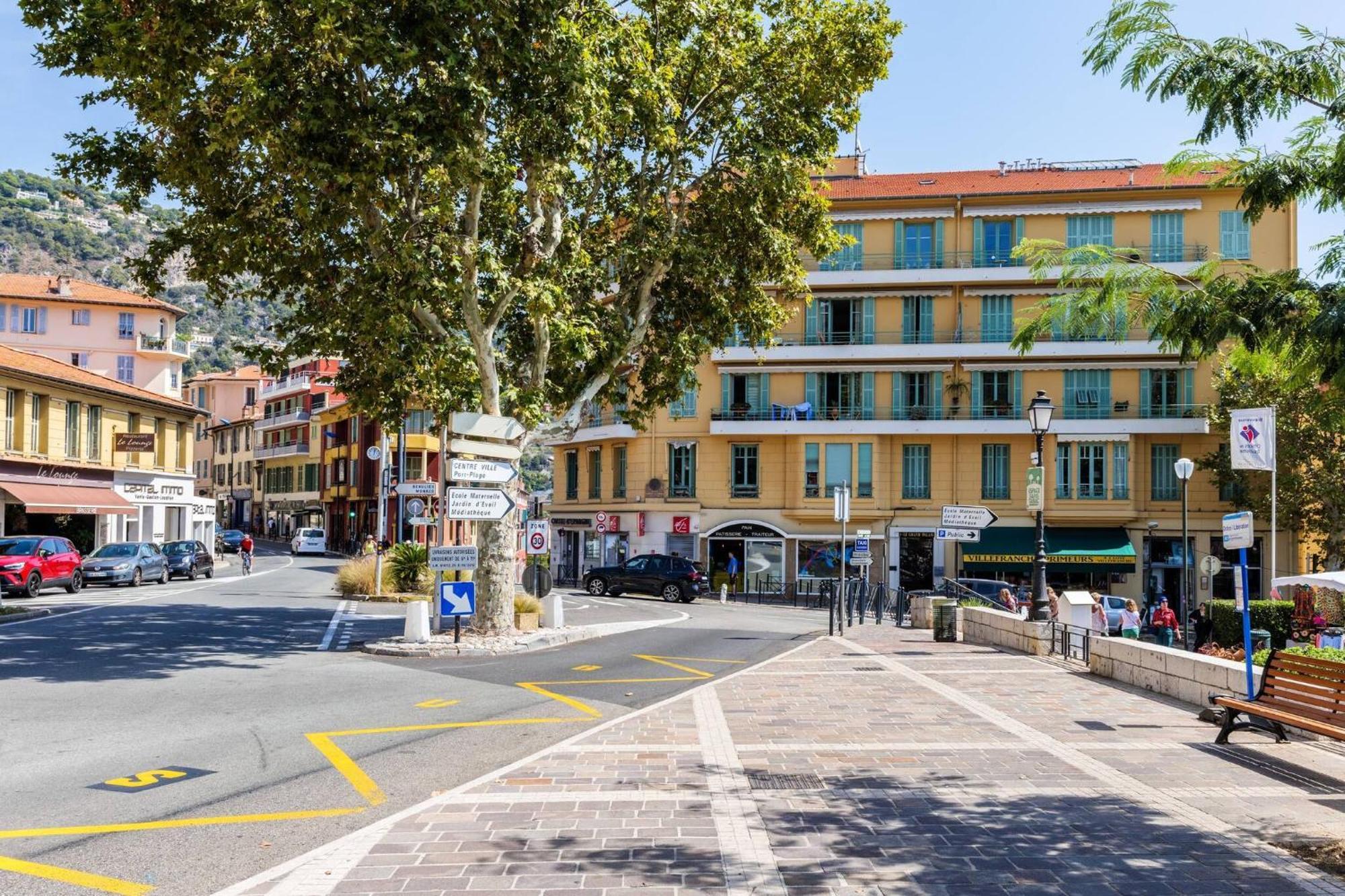Charmant 3 Pieces Vue Mer Villefranche-sur-Mer Exterior foto